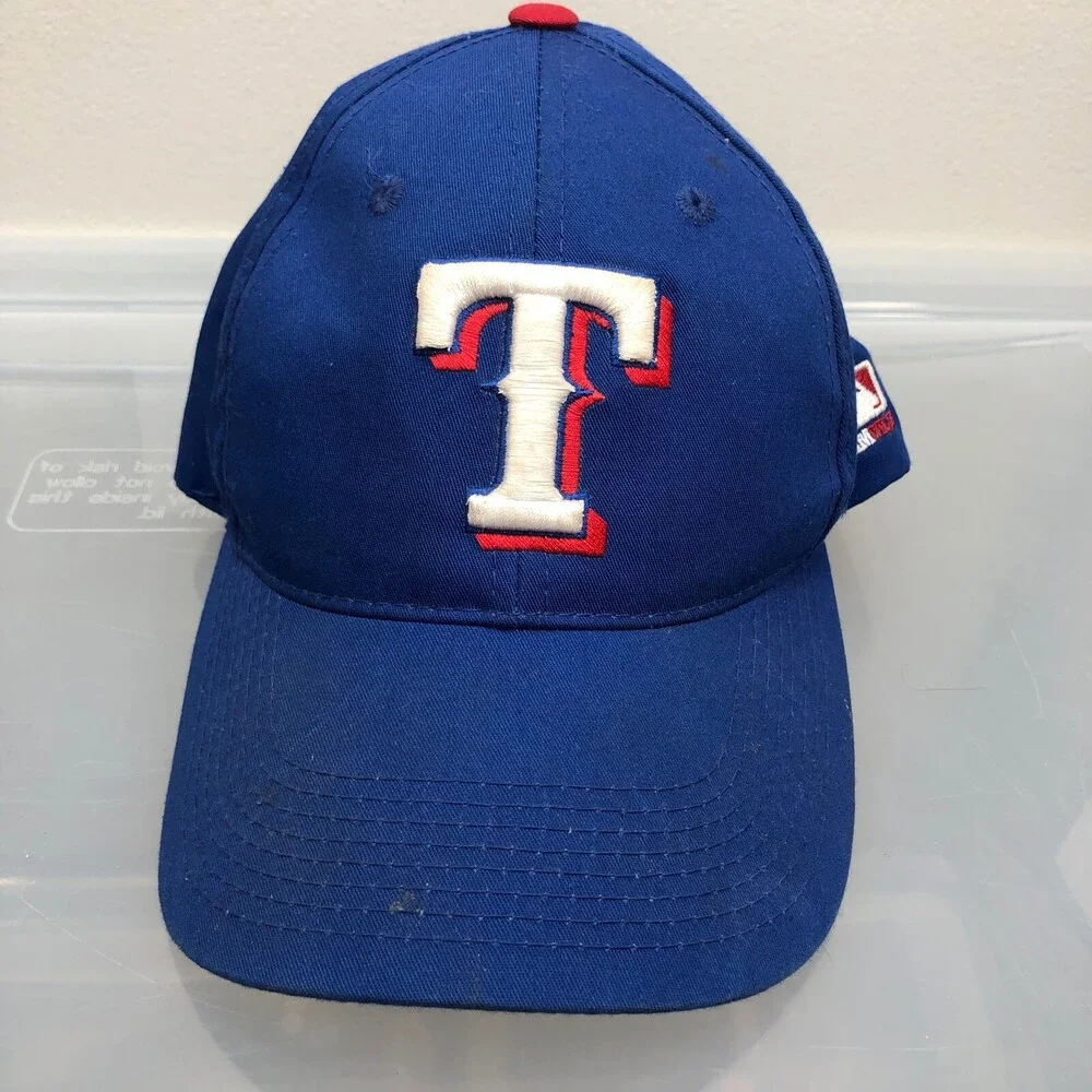 Texas Rangers Hat Boys Blue Adjustable Youth Size‎ Cap MLB Baseball